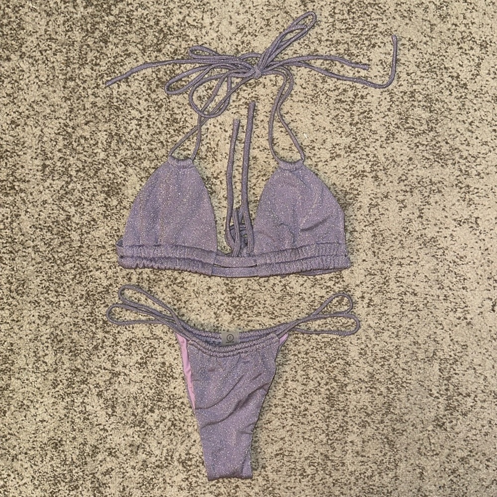 Montce Lilac Sparkle Bikini